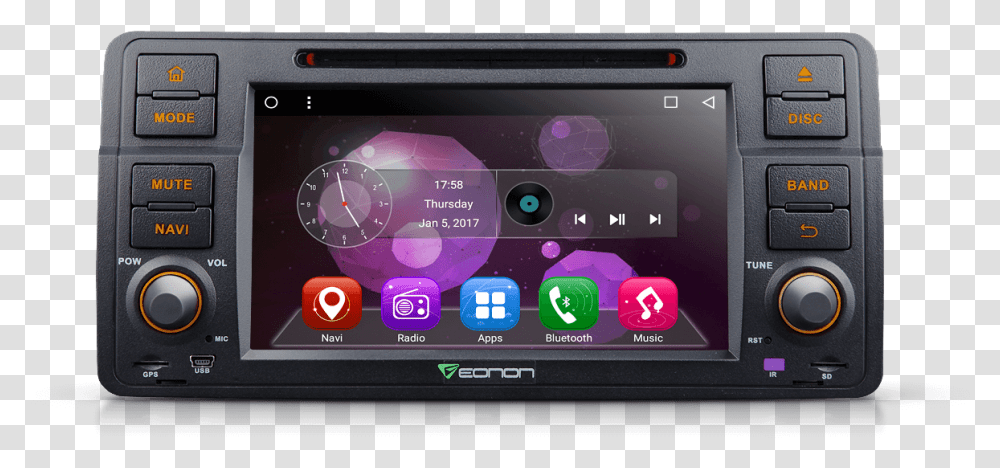 Car Radio Eonon, Electronics, Mobile Phone, Cell Phone, Stereo Transparent Png