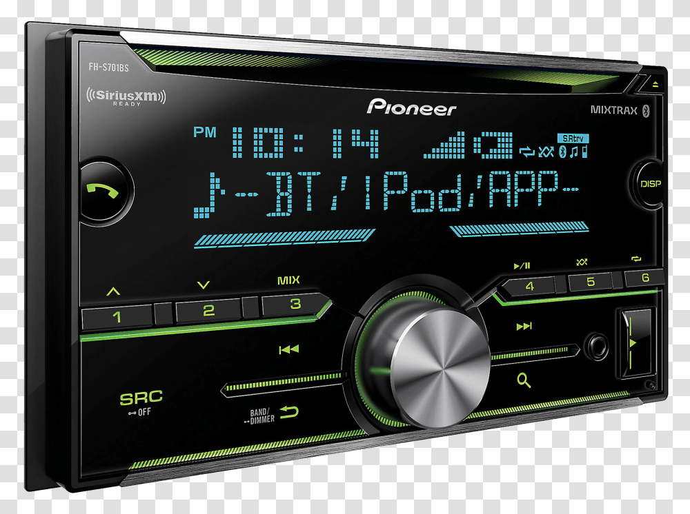 Car Radio Pioneer Fh, Stereo, Electronics, Scoreboard, Amplifier Transparent Png