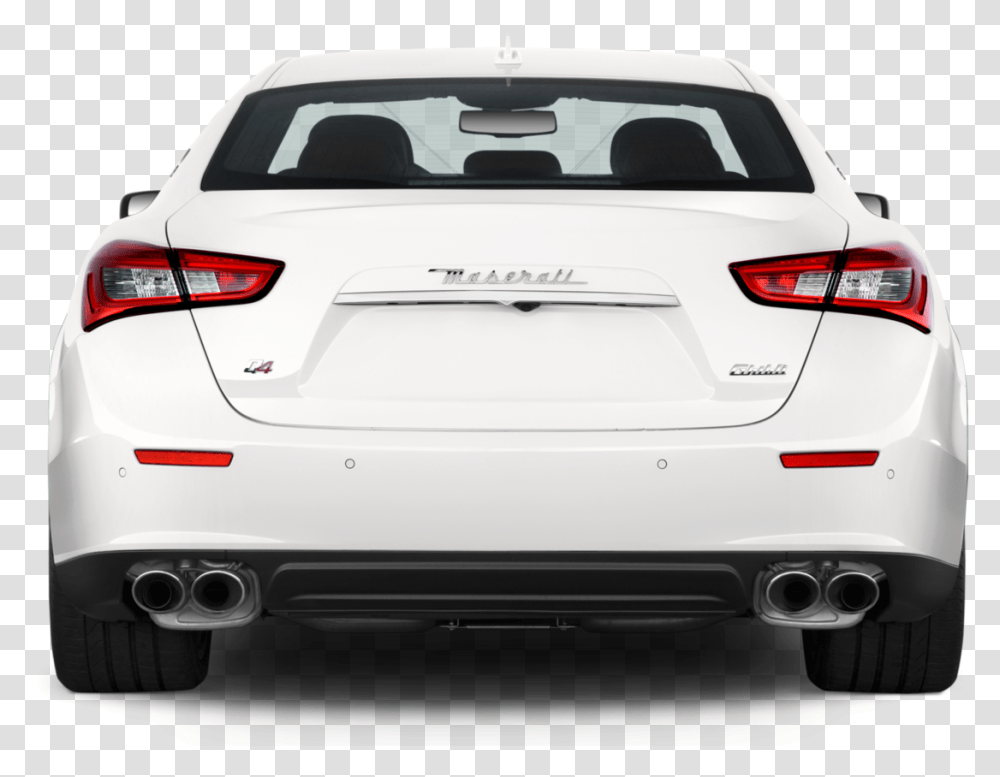 Car Rear Image 2015 Maserati Ghibli Rear, Vehicle, Transportation, Bumper, Sedan Transparent Png