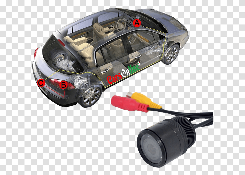 Car Rear Retrocamere Infrarossi, Wheel, Machine, Tire, Vehicle Transparent Png