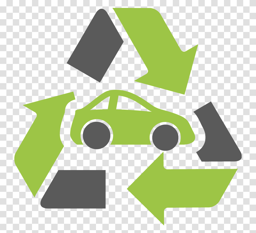Car Recycling Services Recycle Car Cartoon Car Recycling, Recycling Symbol Transparent Png