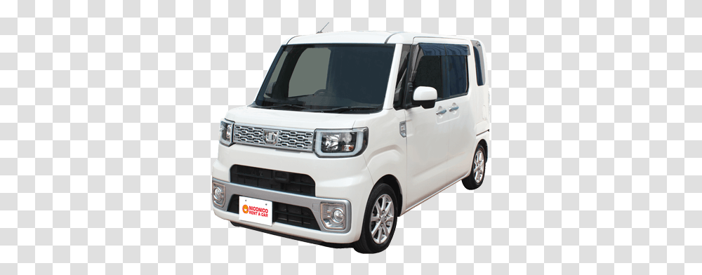 Car Rental C Class Niconico Rent A Daihatsu Wake, Van, Vehicle, Transportation, Minibus Transparent Png