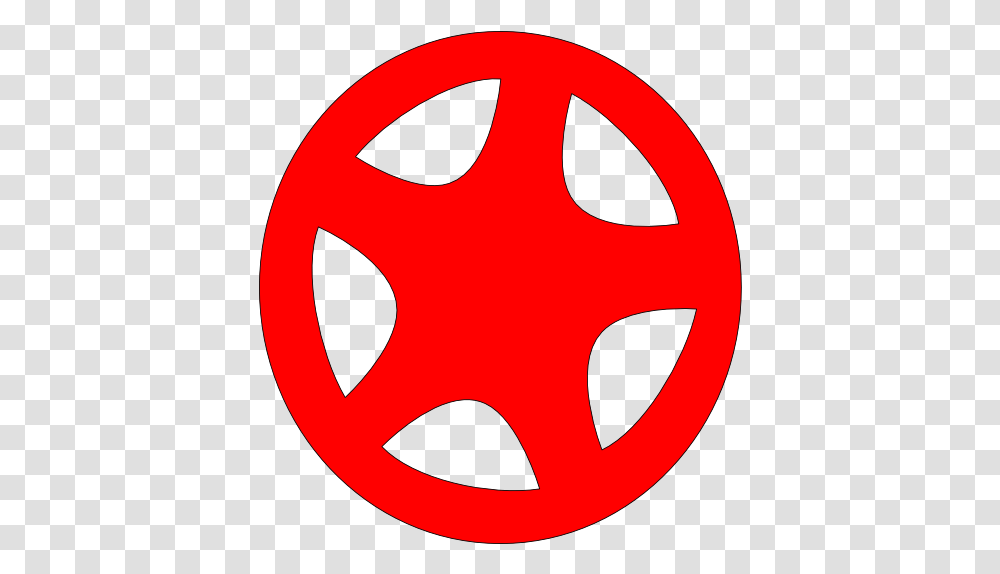 Car Rim Clipart Red, Logo, Trademark, Star Symbol Transparent Png