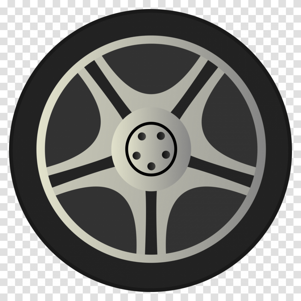 Car Rims Clipart Car Wheel, Machine, Alloy Wheel, Spoke, Tire Transparent Png