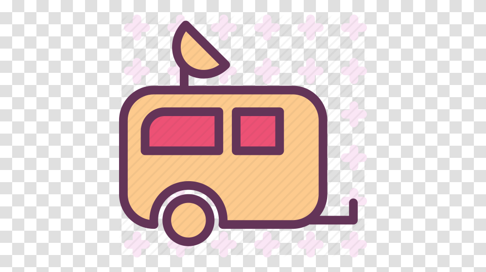 Car Road Room Rulote Travel Trip Icon, Vehicle, Transportation, Housing, Building Transparent Png