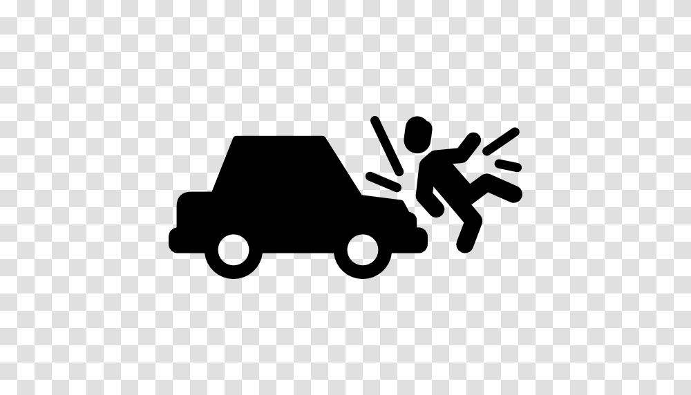 Car Run Over Man, Person, Lawn Mower, Stencil, Vehicle Transparent Png