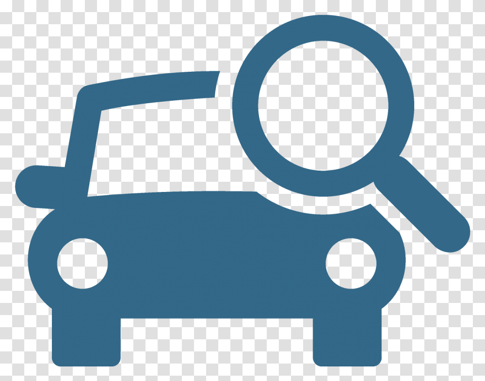 Car Search Icon Clipart Car Inspection Icon, Magnifying, Shears, Scissors, Blade Transparent Png