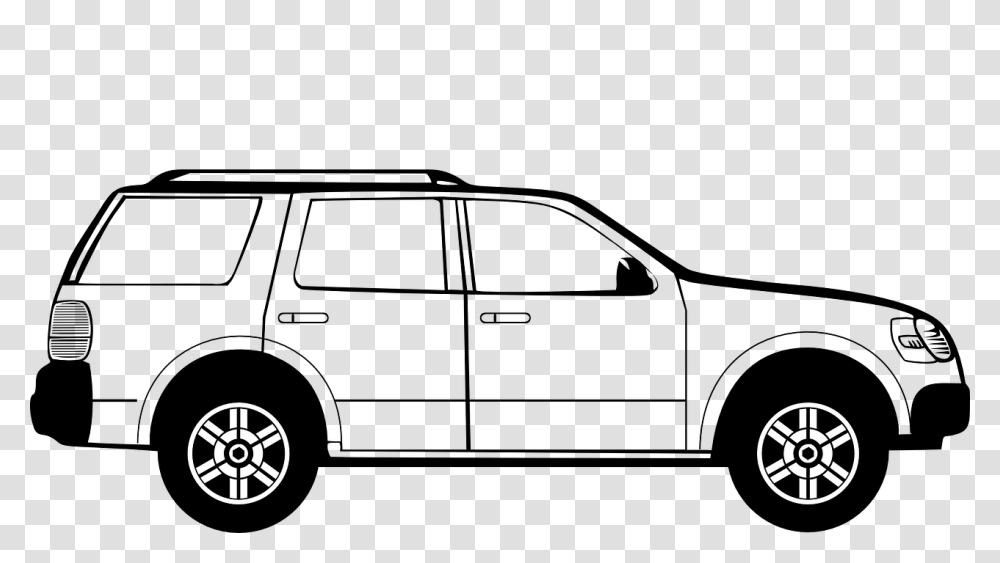 Car Side View Clipart, Outdoors, Logo, Trademark Transparent Png