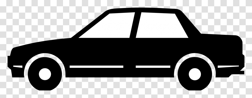 Car Silhouette Side Clipart Download Car Black Clipart, Lighting, Label, People Transparent Png