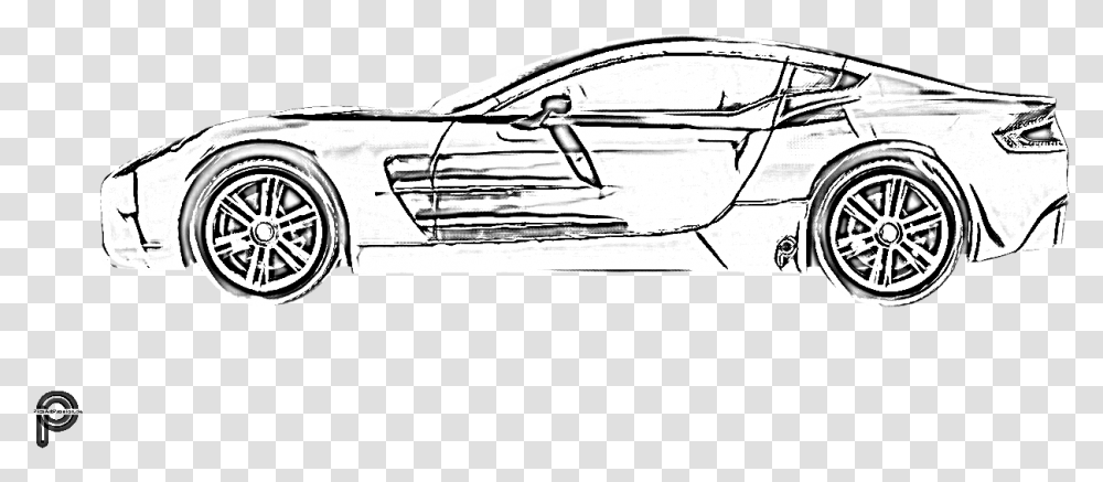 Car Sketching Sketch Picsartpassion De Myedit Aston Martin One, Vehicle, Transportation, Drawing, Outdoors Transparent Png