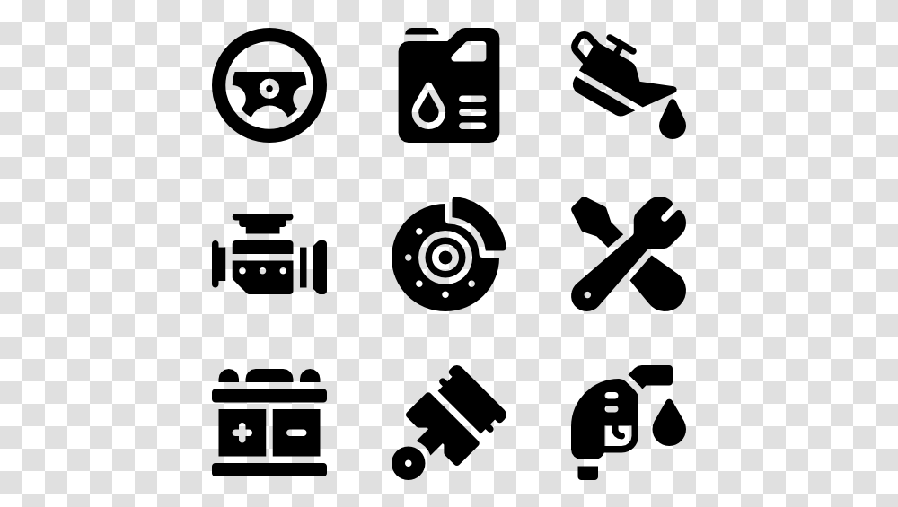 Car Spare Parts Vector, Gray, World Of Warcraft Transparent Png
