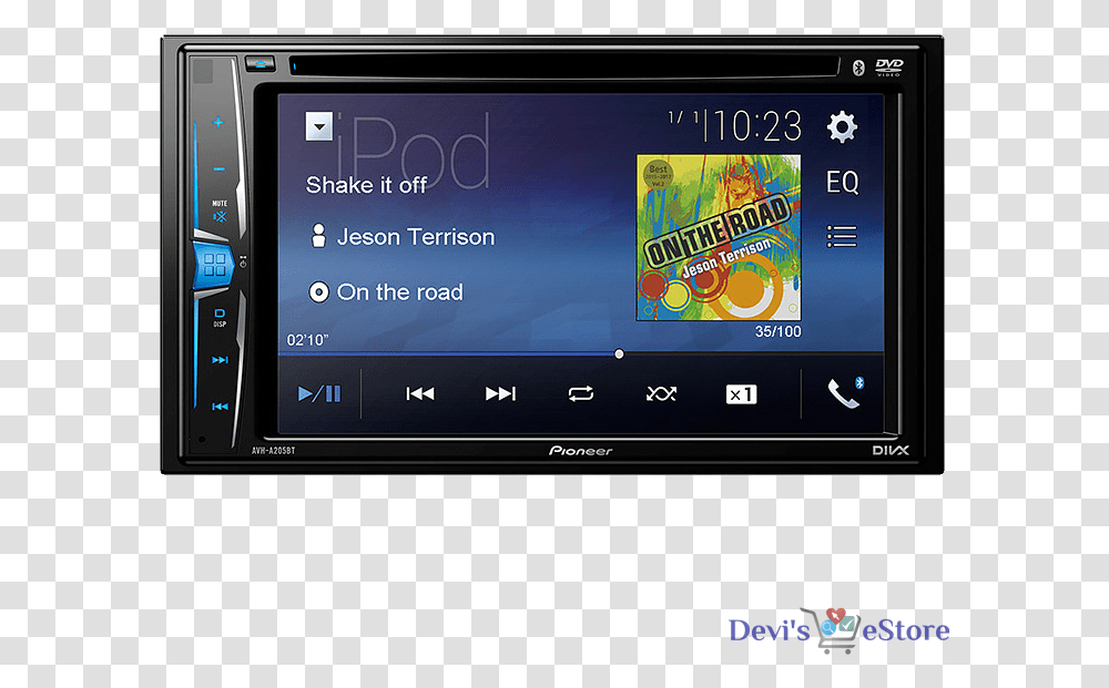 Car Stereo Radio Pioneer Avh, Electronics, Tablet Computer, Screen, Monitor Transparent Png
