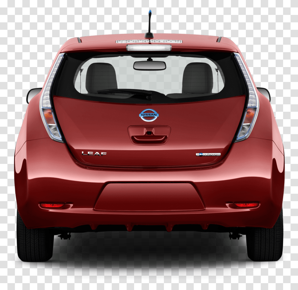 Car Top Rear Download 2016 Nissan Leaf Rear, Vehicle, Transportation, Automobile, Windshield Transparent Png