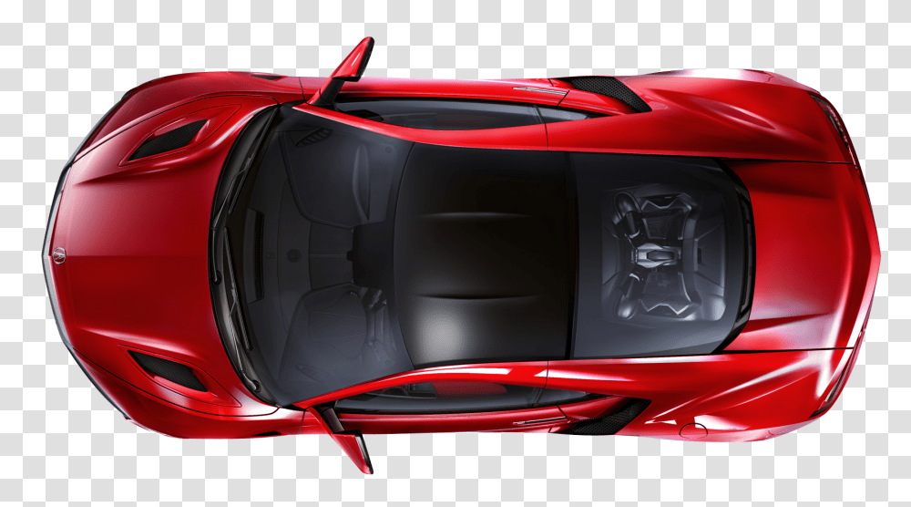 Car Top View Image Is A Free Car Up View, Vehicle, Transportation, Helmet, Clothing Transparent Png