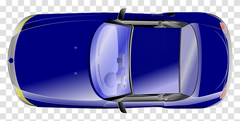 Car Transportation Vehicle Top View Roof Blue Car Birds Eye View, Sunglasses, Accessories, Pottery, Goggles Transparent Png