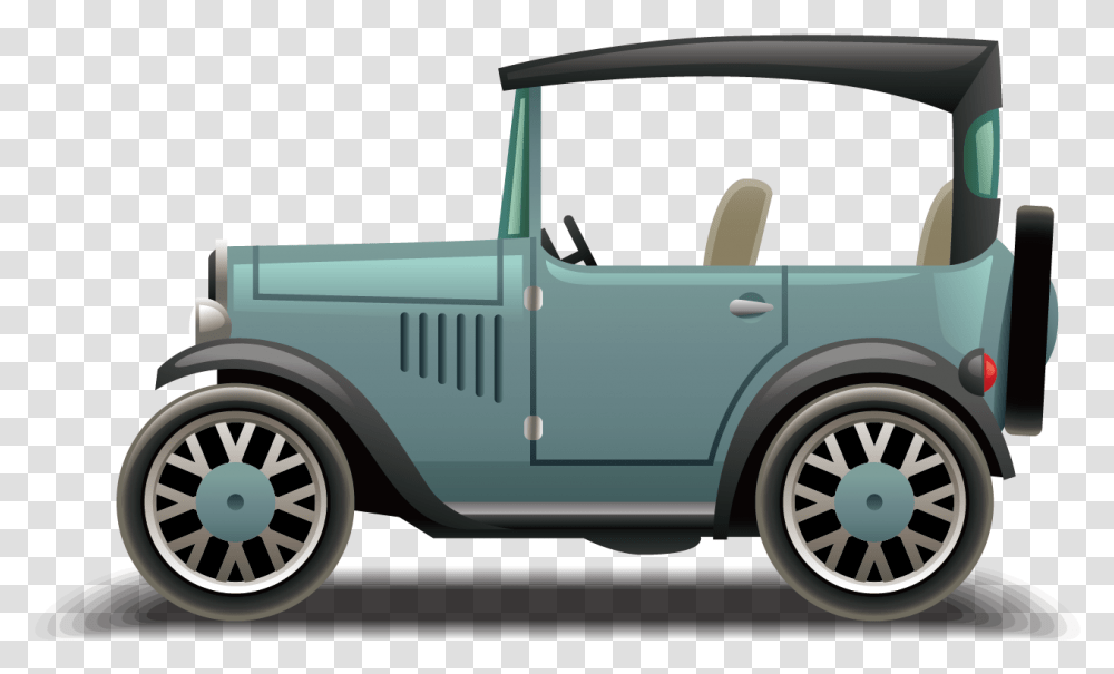 Car Vector Classic Side Euclidean Free Download Old Cars Clip Art, Vehicle, Transportation, Tire, Wheel Transparent Png