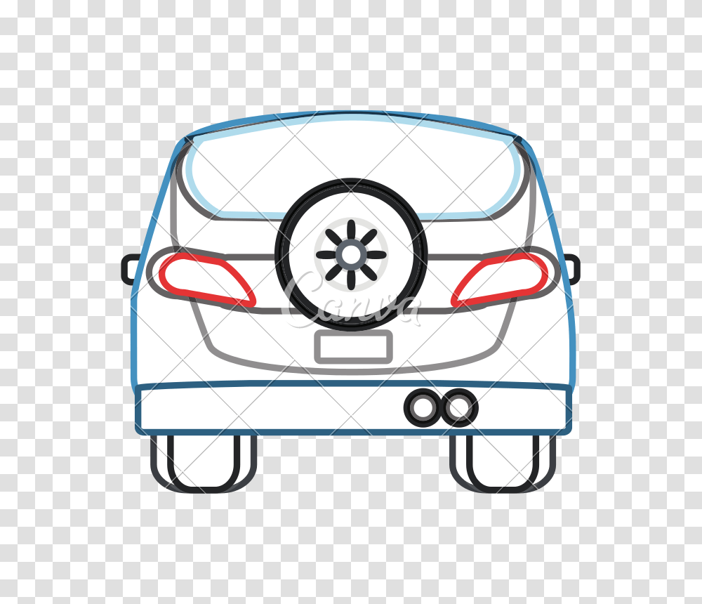 Car Vector Icon Illustration Image, Bumper, Vehicle, Transportation, Alloy Wheel Transparent Png
