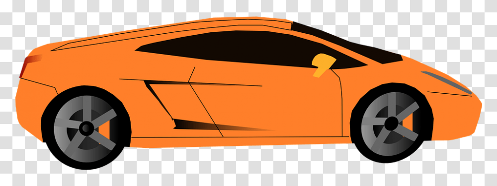 Car Vehicle Lamborghini Transportation Travel Car Clipart Side View, Animal, Boat Transparent Png