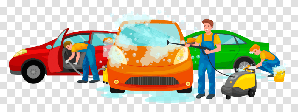 Car Water Wash Vector, Vehicle, Transportation, Automobile, Person Transparent Png