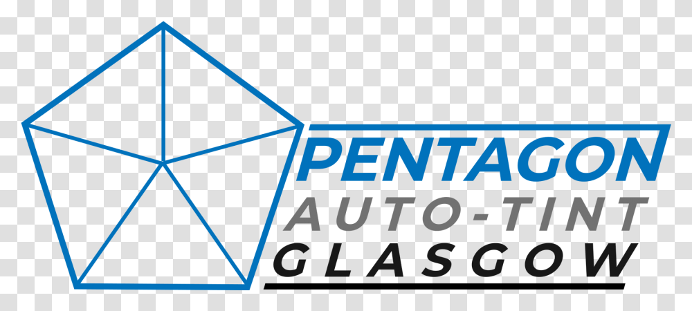 Car Window Tinting In Glasgow Scotland Pentagon Auto Tint Sign, Text, Metropolis, Urban, Symbol Transparent Png