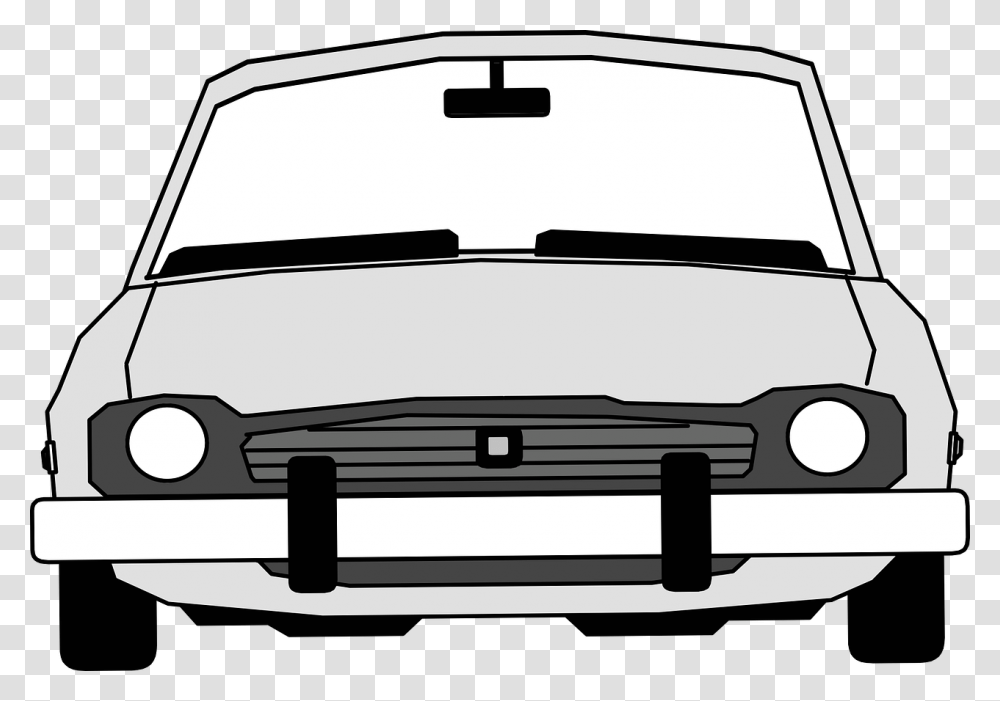 Car Windshield Front View, Bumper, Vehicle, Transportation, Automobile Transparent Png