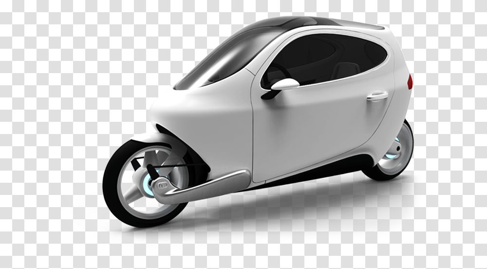 Car With Two Wheels, Vehicle, Transportation, Automobile, Scooter Transparent Png