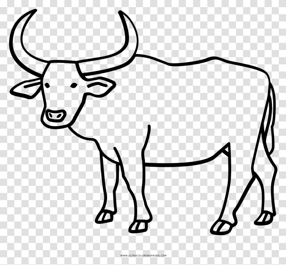 Carabao Clipart Black And White, Gray, World Of Warcraft Transparent Png