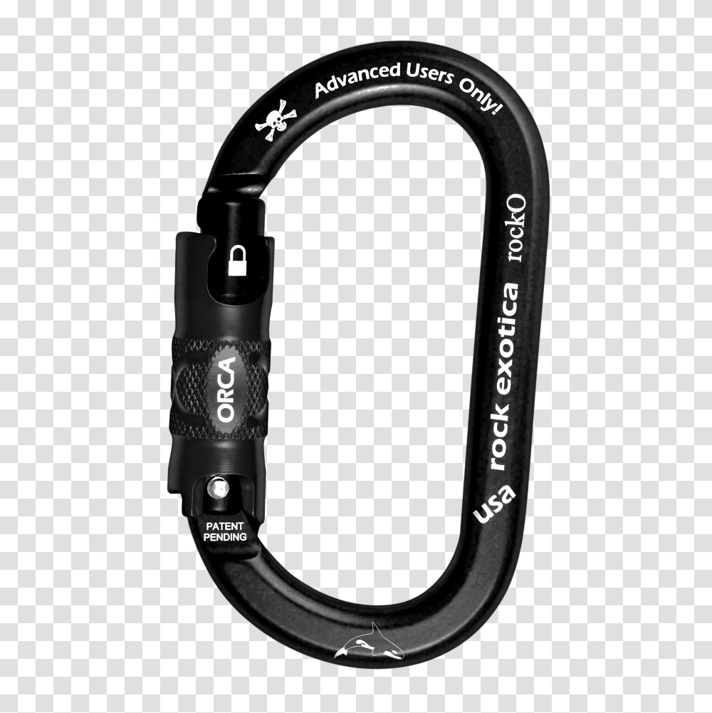 Carabiner, Sport, Lock, Headphones, Electronics Transparent Png