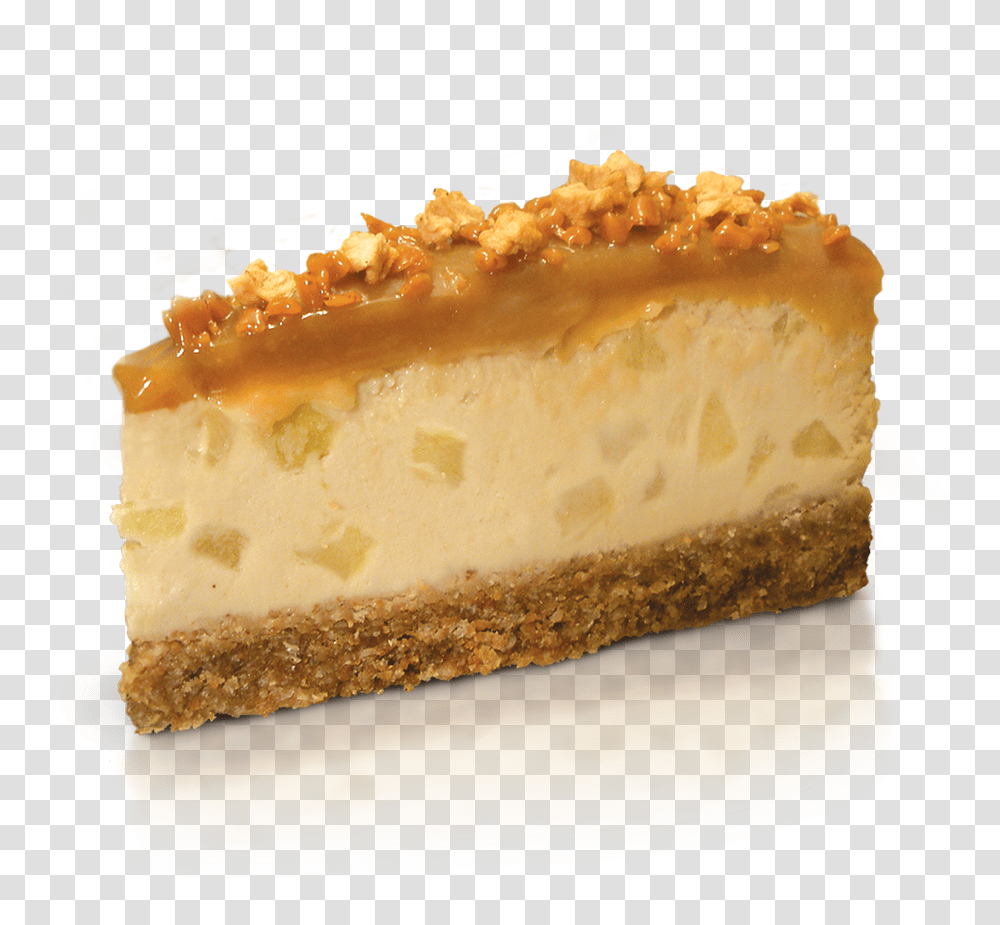 Caramel Apple Cheesecake Image Banoffee Pie, Dessert, Food, Custard, Birthday Cake Transparent Png