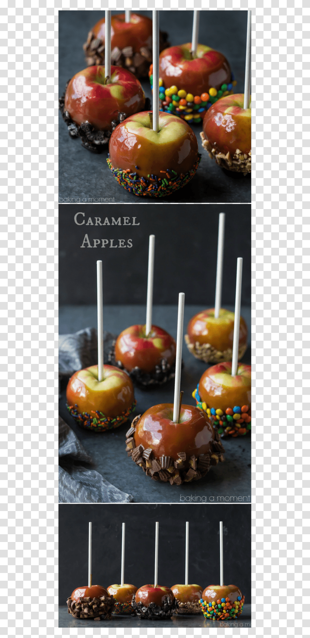 Caramel Apples 5 Ways, Dessert, Food, Sweets, Confectionery Transparent Png