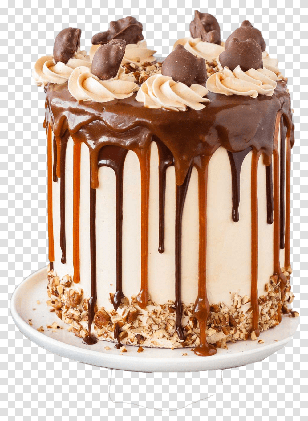 Caramel Cake Free Images Caramel And Chocolate Drip Cake, Dessert, Food, Birthday Cake, Sweets Transparent Png