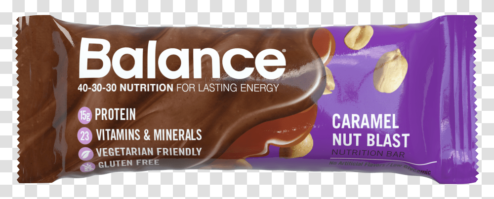Caramel Nut Blast Balance Protein Bars, Dessert, Food, Sweets, Confectionery Transparent Png