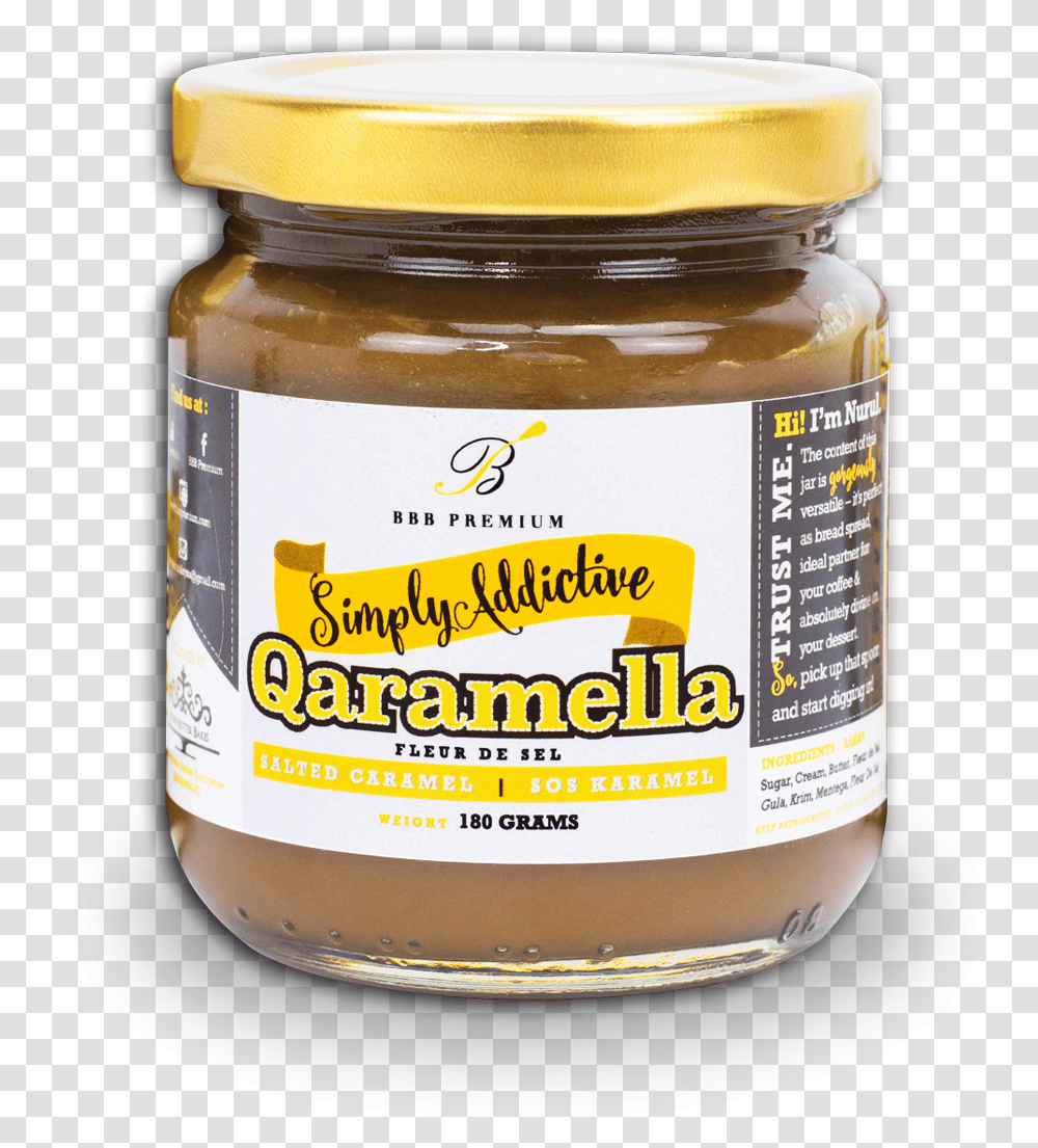 Caramella With Shadow, Food, Peanut Butter, Jar, Beer Transparent Png