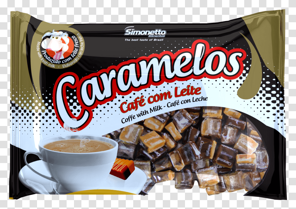 Caramelo Masticable Caf De Leche Chocolate Transparent Png