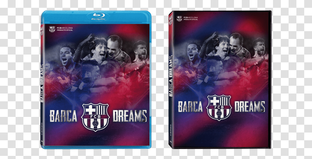 Caratulas Dvd Futbol Club Barcelona, Disk, Person, Human, Poster Transparent Png