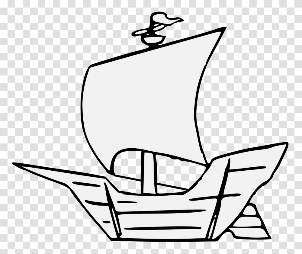 Caravel Drawing First Fleet Ship For Free Download On Ya Webdesign, Apparel, Hat, Cowboy Hat Transparent Png