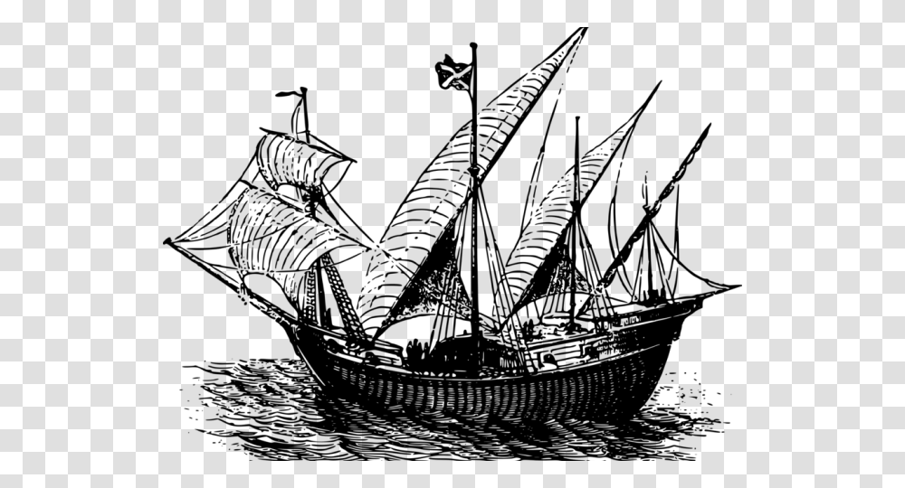 Caravel Ships 15th Century, Gray, World Of Warcraft Transparent Png