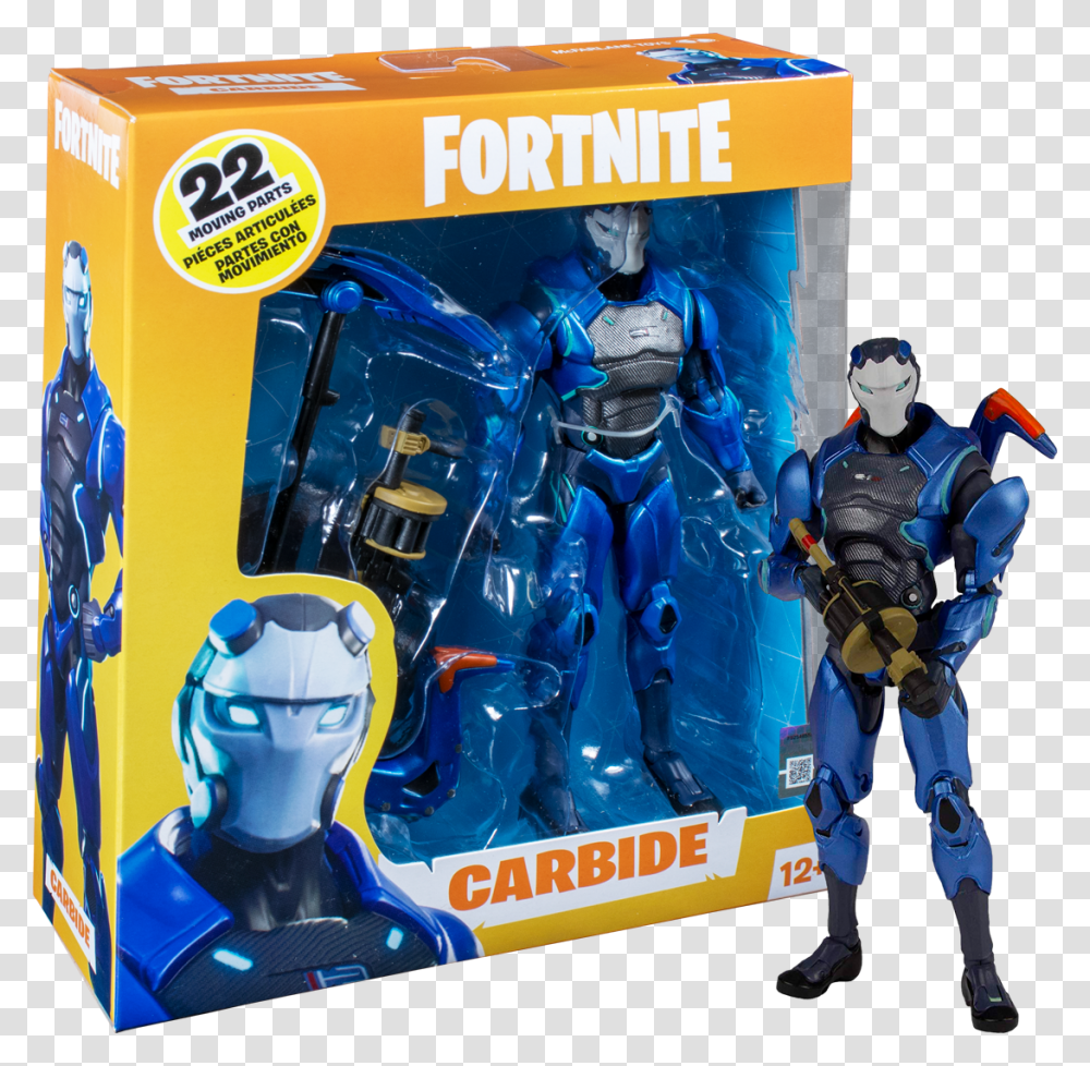 Carbide 7 Action Figure, Robot, Person, Human, Helmet Transparent Png