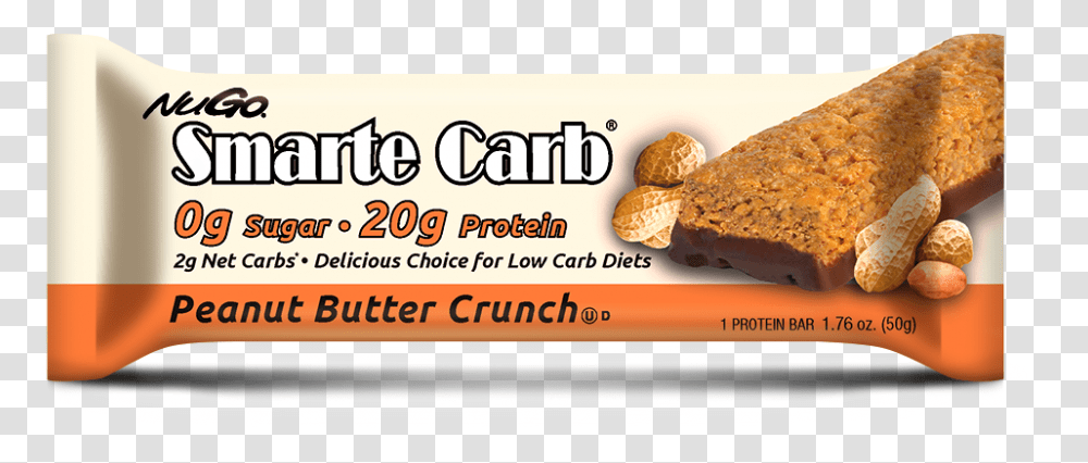 Carbohydrates Nugo Smarte Carb Bars, Bread, Food, Sweets, Plant Transparent Png