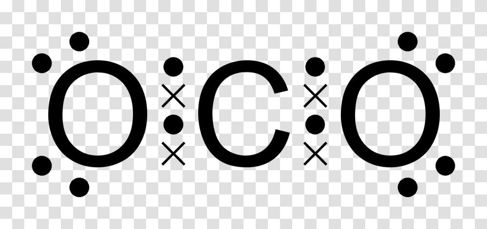 Carbon Dioxide Octet Dot Cross, Number, Stencil Transparent Png