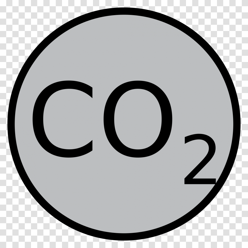 Carbon Dioxide Symbol, Stencil, Label, Logo Transparent Png