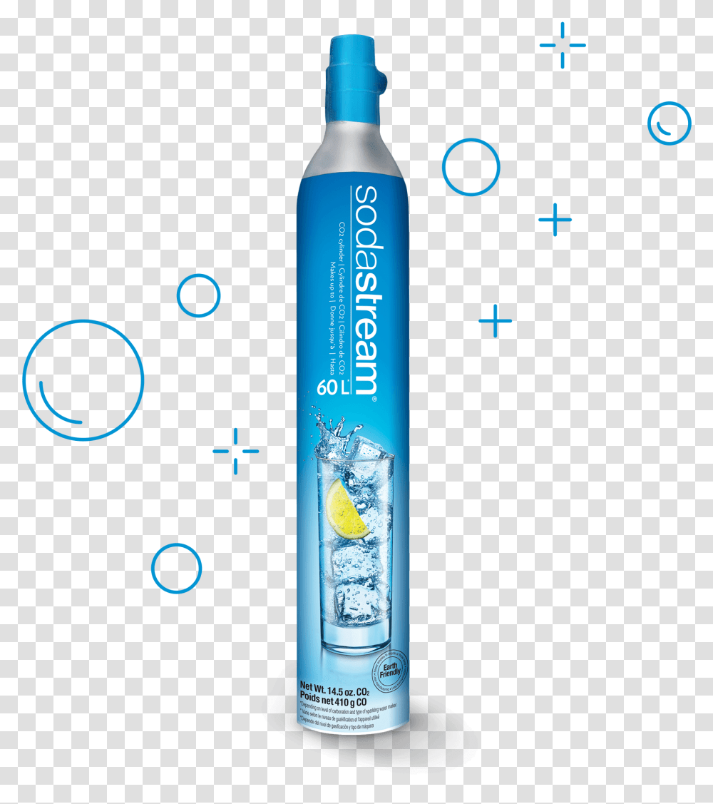 Carbonating Cylinder Sodastream Co2, Can, Shaker, Bottle, Spray Can Transparent Png