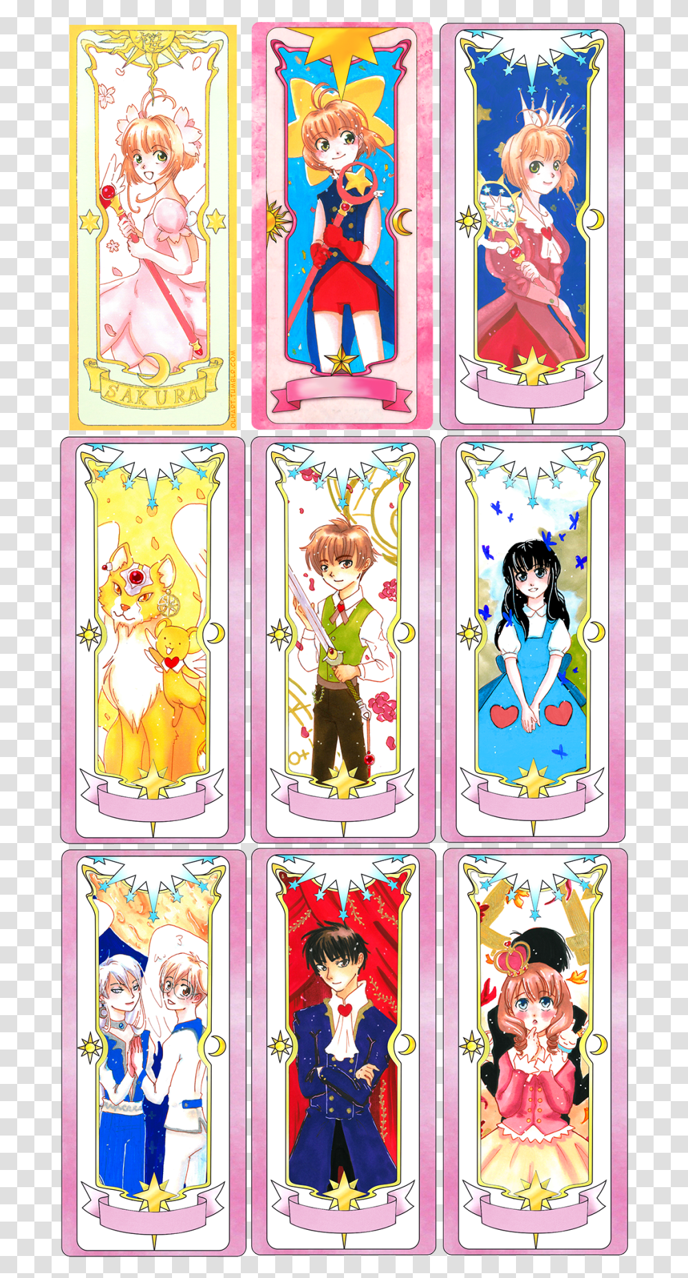 Card Captor Sakura Bookmark, Comics, Person, Manga Transparent Png