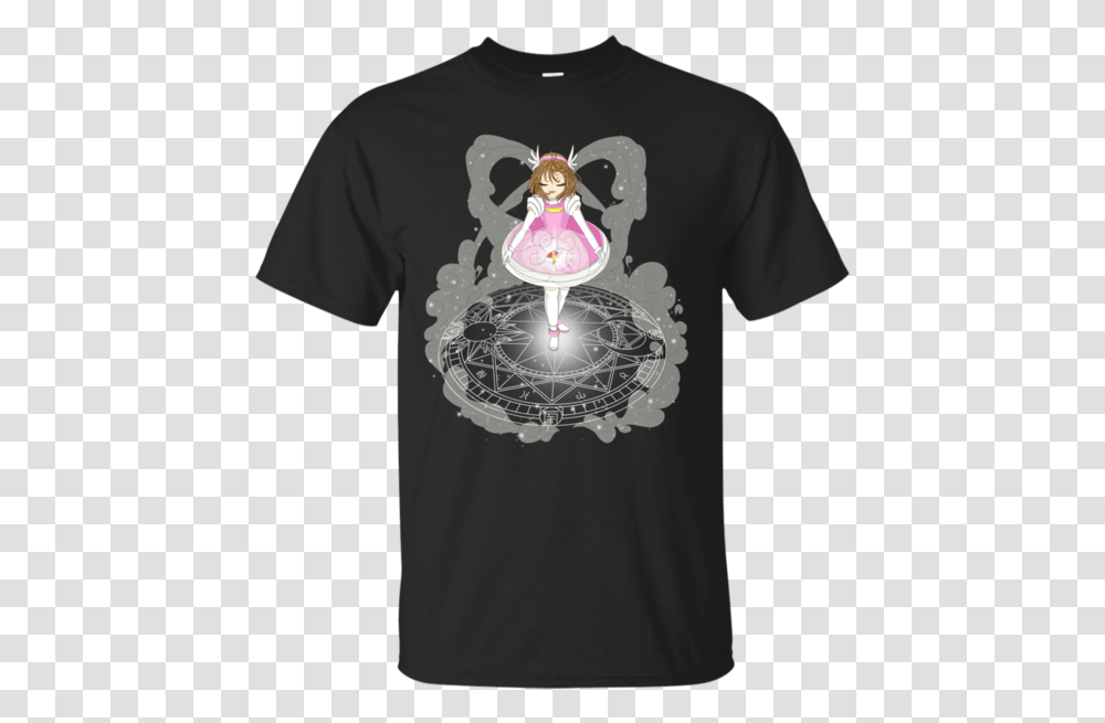 Card Captor Sakura I'm Just Here For The Butterbeer, T-Shirt, Sleeve, Person Transparent Png