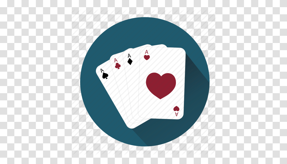 Card Cards Casino Gambler Gambling Heart Poker Icon, Game Transparent Png