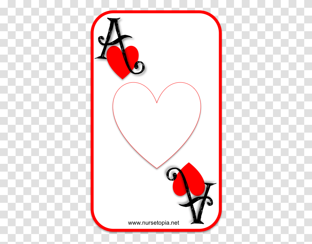 Card Iology Encouragement Nursetopia Clipart Ace Of Hearts, Scissors, Blade, Weapon, Cushion Transparent Png
