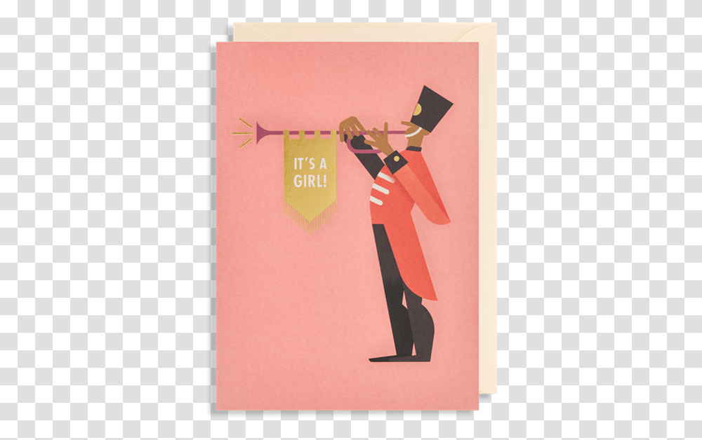 Card It's A Girl Craft, Poster, Advertisement, Envelope, Tie Transparent Png