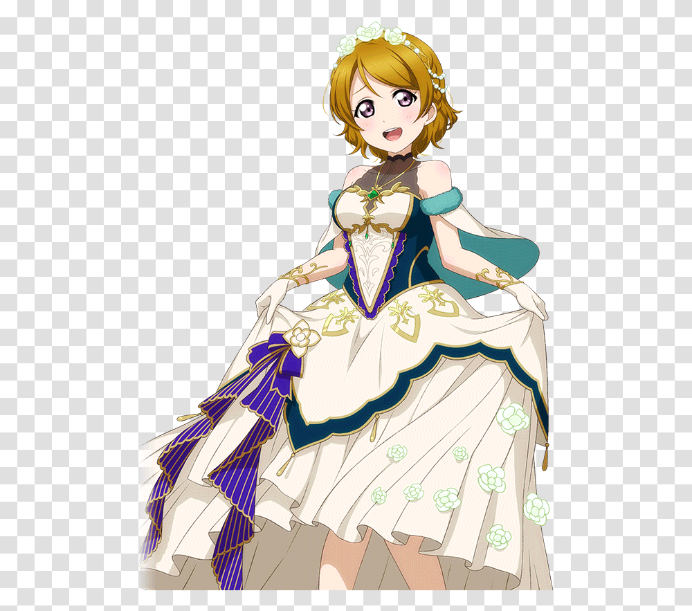 Card Priest Job Hanayo, Clothing, Gown, Fashion, Person Transparent Png