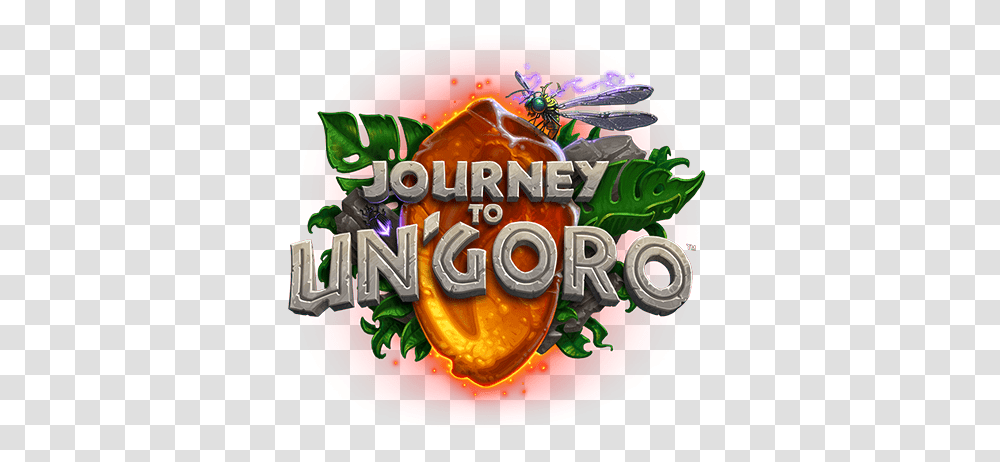 Card Sets Journey To Un Goro Logo, Text, Food, Alphabet, Plant Transparent Png