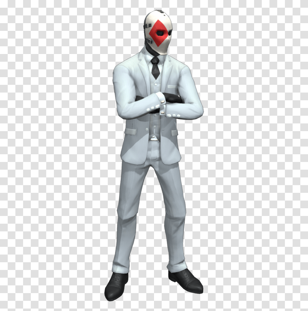 Card Suit Fortnite Wildcard Skin, Person, Costume, Overcoat Transparent Png